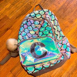 Justice iridescent Backpack